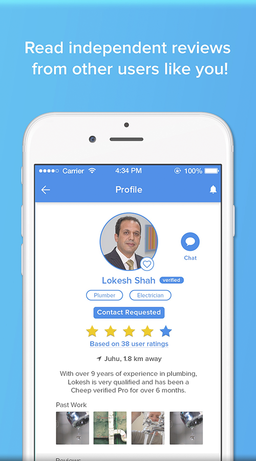 Cheep - On Demand Home Service App screenshot 2